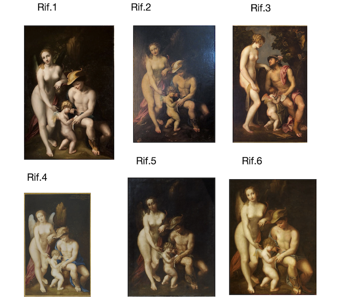 L’educazione di Amore (Venere, Mercurio e Cupido)